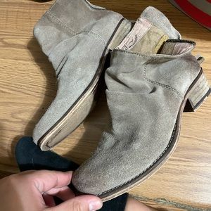 ankle boots suede